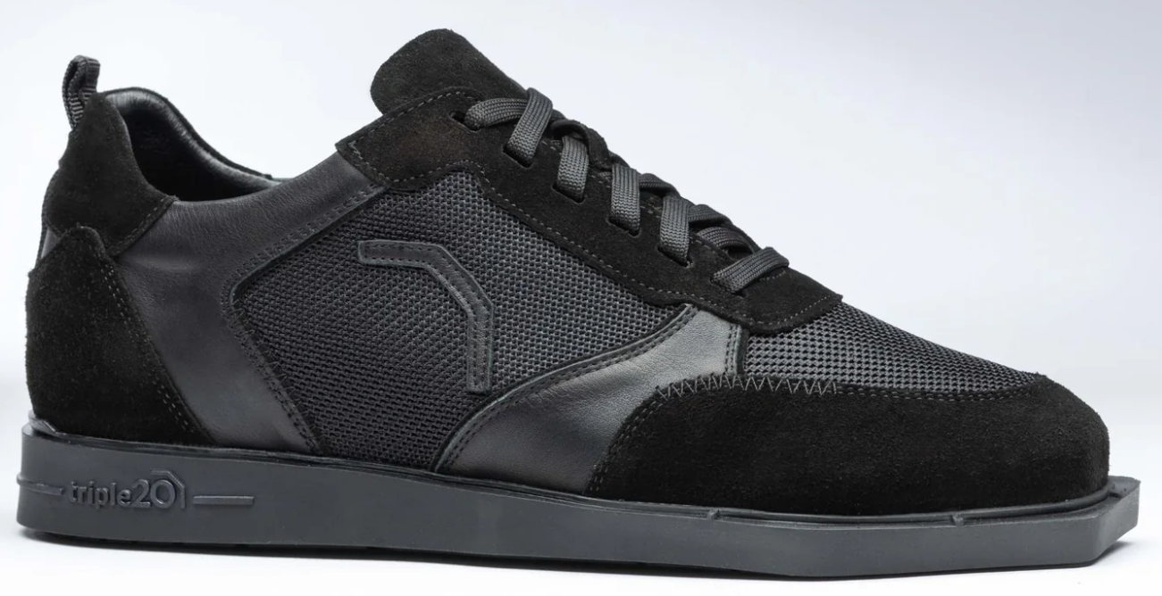 Triple 20 Smooth leather/suede/mesh black