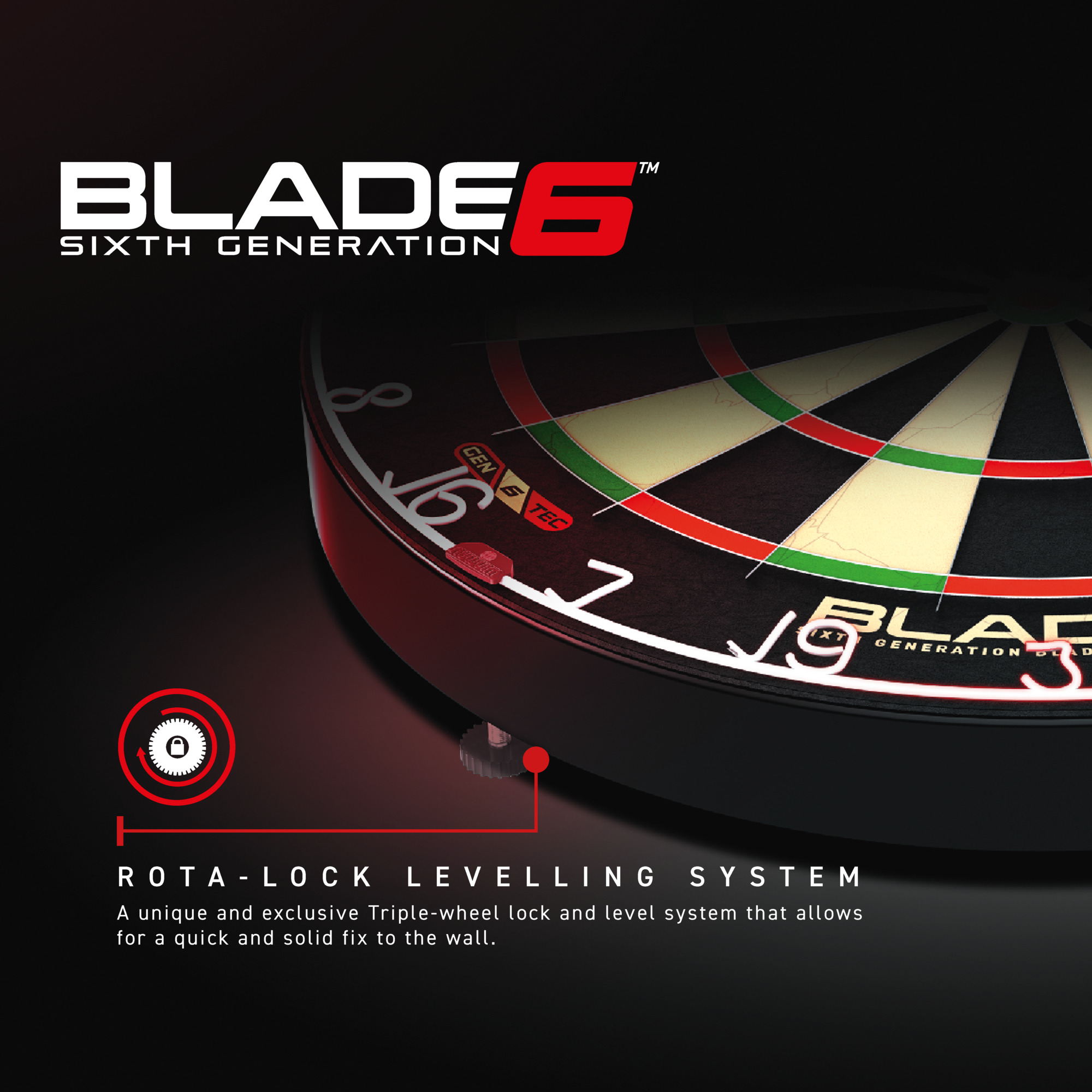 Winmau Blade 6 - Dartbord